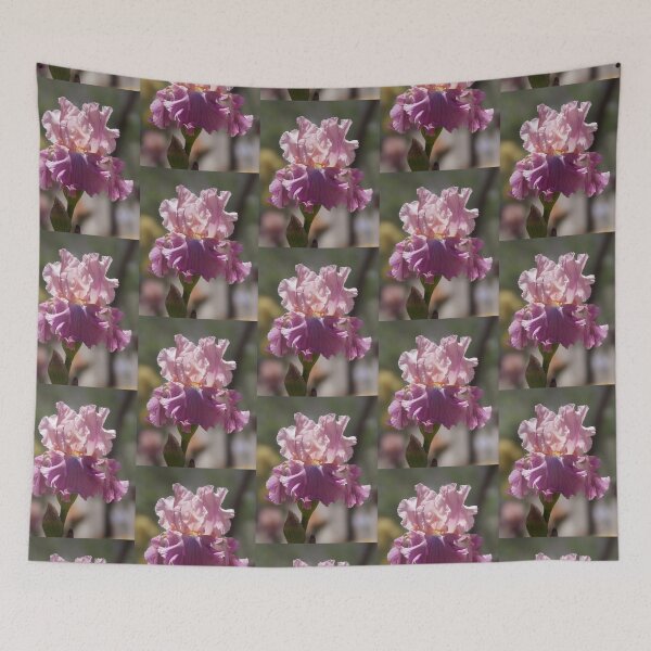 Item preview, Pink Sherbert Iris Flower designed and sold by MomentofPercep.