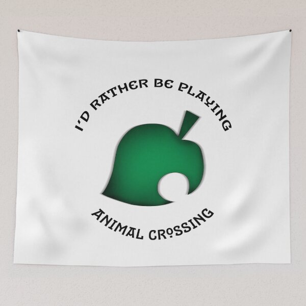 Item preview, I'd Rather be Playing Animal Crossing designed and sold by KMGraphics99.