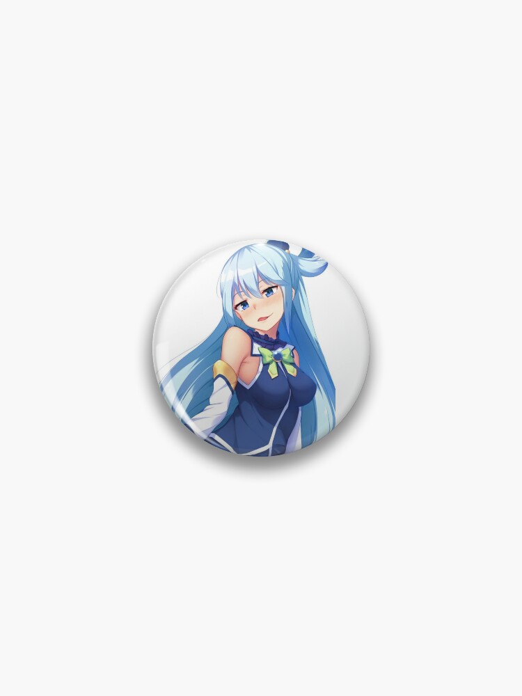 Funny Aqua KonoSuba Anime Girl Sticker for Sale by slinkraz