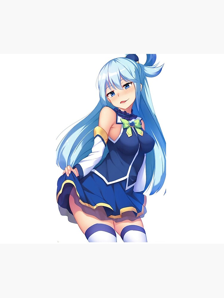 Shy Aqua KonoSuba Anime Girl