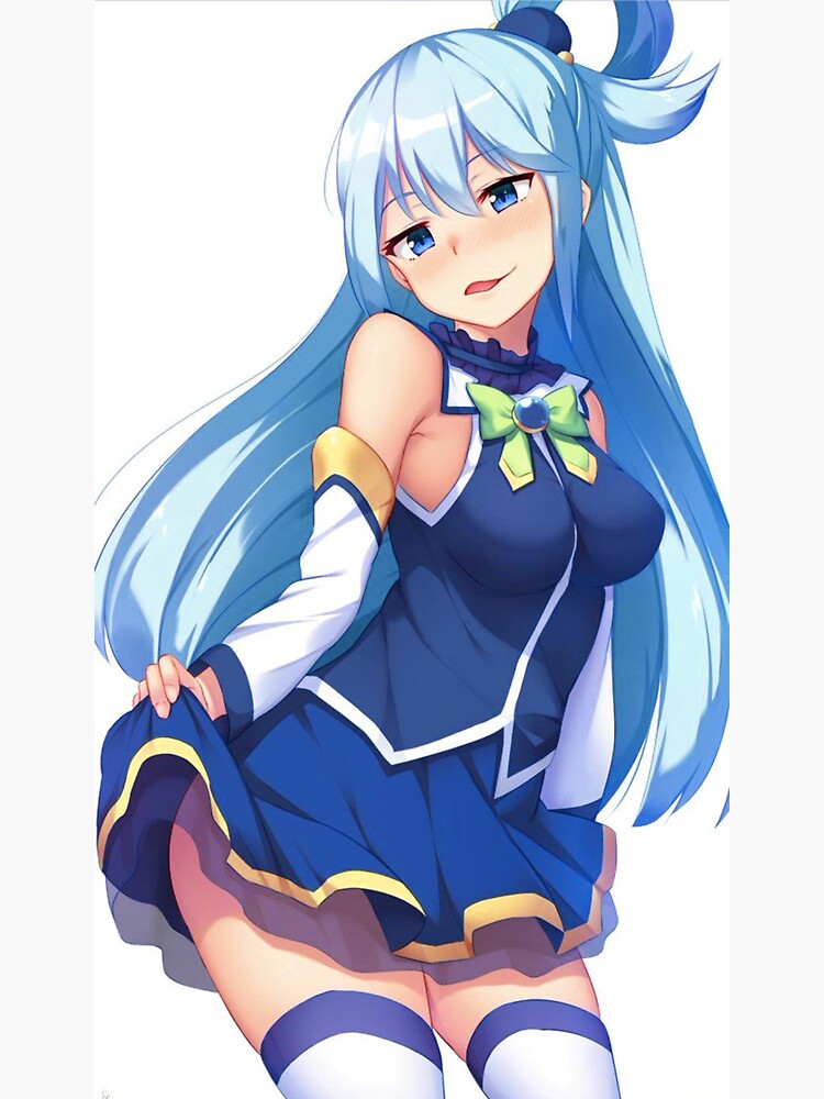 Sexy Aqua KonoSuba Anime Girl Magnet for Sale by slinkraz