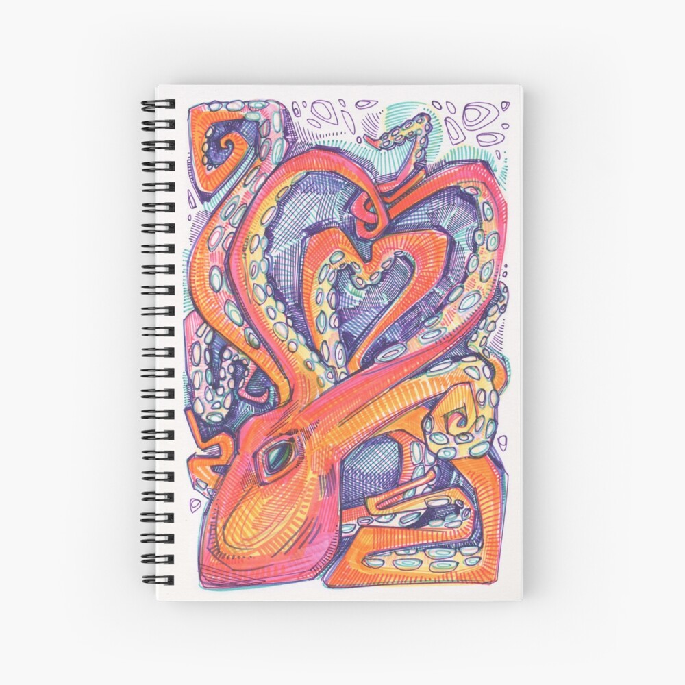 Item preview, Spiral Notebook designed and sold by gwennpaints.