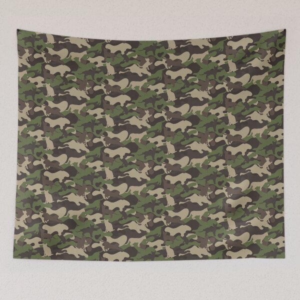 Item preview, Cat Camo Woodland Pattern designed and sold by ObsidianFox.