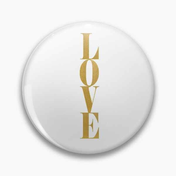 Item preview, LOVE (Vertical - Gold Foil) designed and sold by TresChicXO.