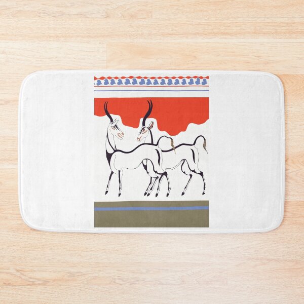 Item preview, Minoan Antelope Fresco Restoration designed and sold by W. Sheppard Baird.