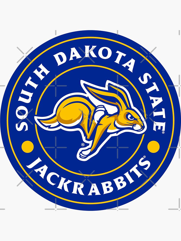 "South Dakota State University  Jackrabbit Logo" Sticker by wuflestadj