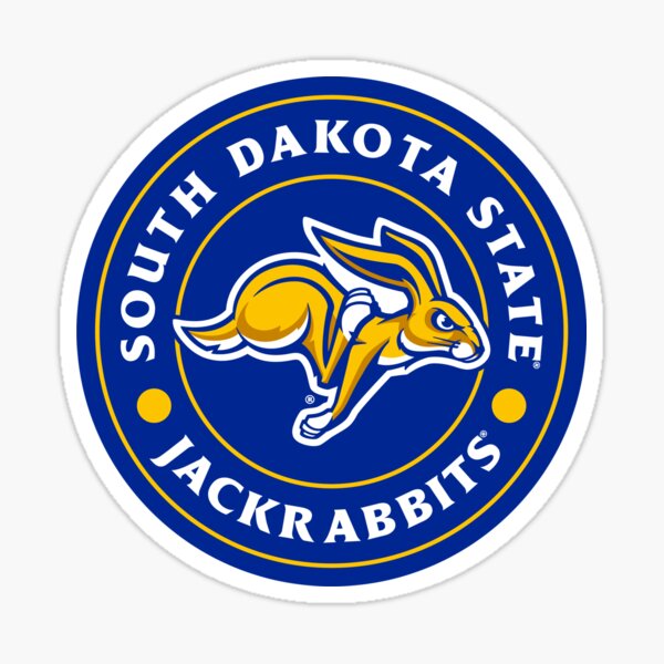 "South Dakota State University - Jackrabbit Logo" Sticker by wuflestadj