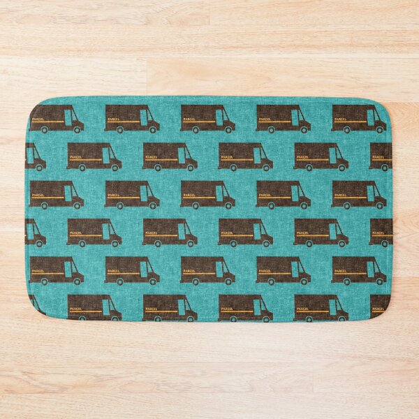 Item preview, Delivery Trucks - Teal designed and sold by littlearrow.