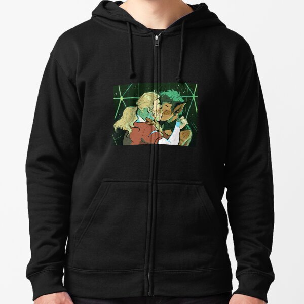 The Kiss Zipped Hoodie