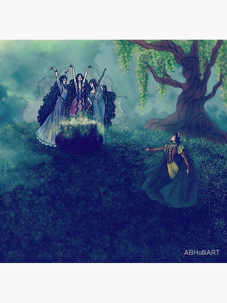 “Fire Burn and Cauldron Bubble Witches” Poster by ABHolliART | Redbubble