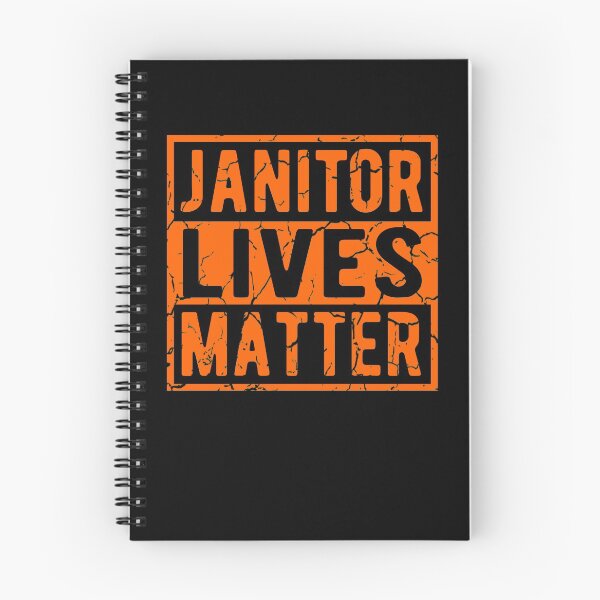 Aperçu de l'œuvre Janitor Lives Matter Custodian Cleaner Gift t-shirt créée et vendue par Dan66.