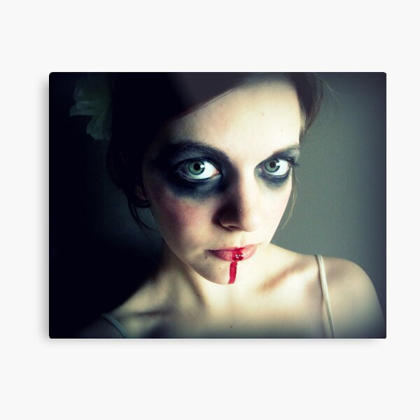 Touch Me And You'll Be More Than Alarmed Metal Print