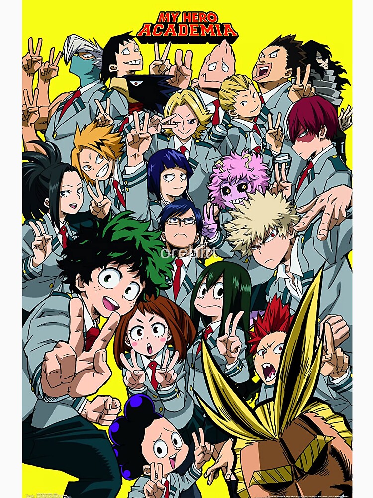 "My Hero Academia Poster / Boku no Hero Academia Poster" T