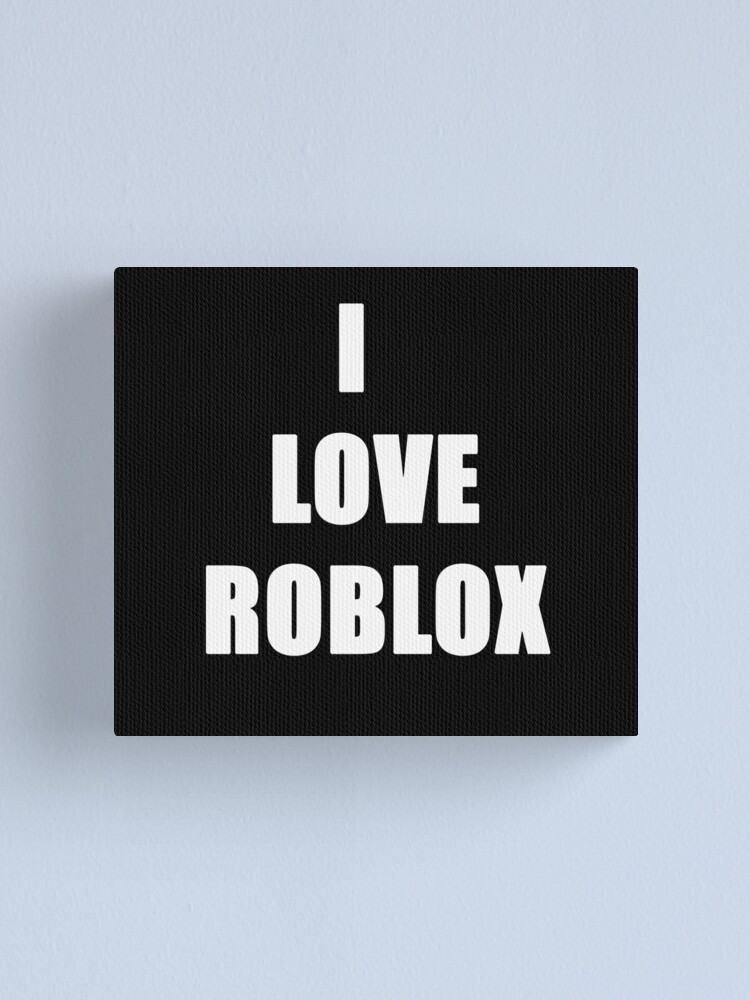 roblox canvas prints redbubble