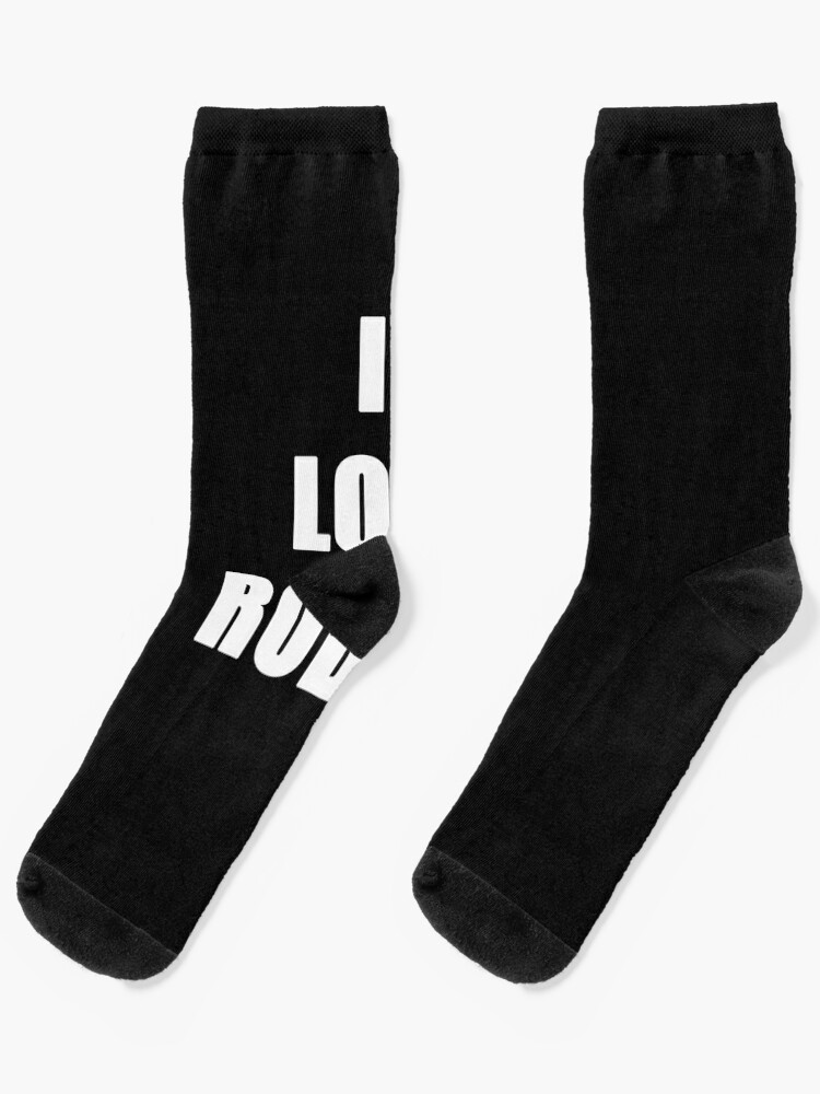 I Love Roblox For Gaming Fans Lovers Socks By Joneso7 Redbubble - i love roblox for gaming fans lovers poster by joneso7 redbubble