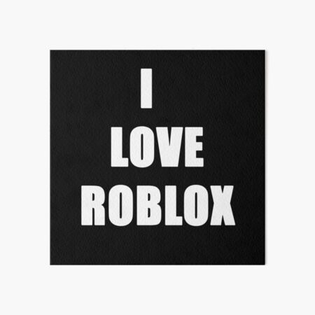 Love Game Art Board Prints Redbubble - roblox ramona normal ending youtube
