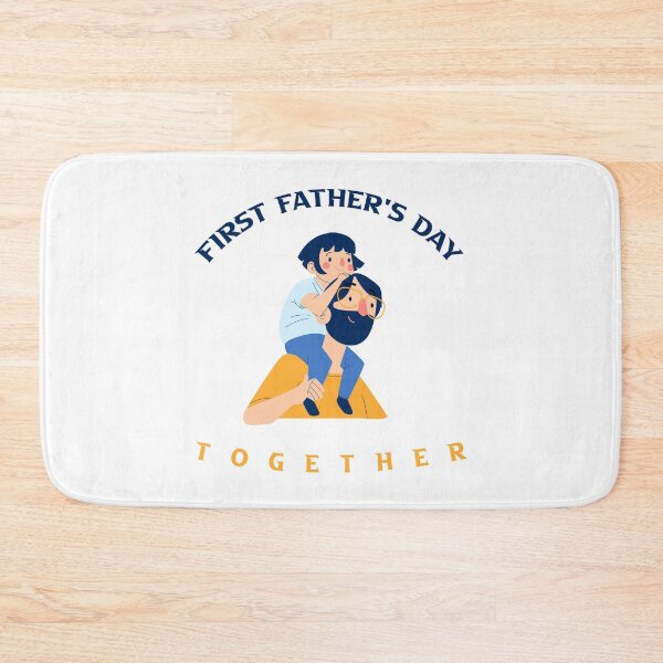 Item preview, FIRST FATHER'S DAY TOGETHER - Cute gift idea for DAD, MOM, and Siblings designed and sold by MJLdesigns.