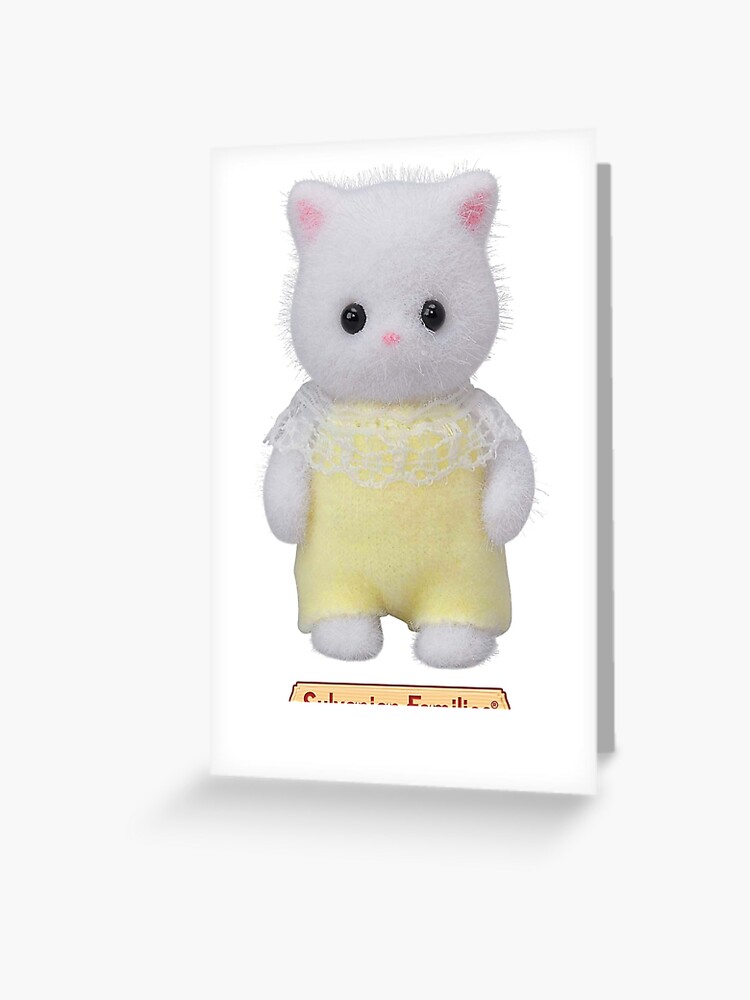 sylvanian families persian cat baby