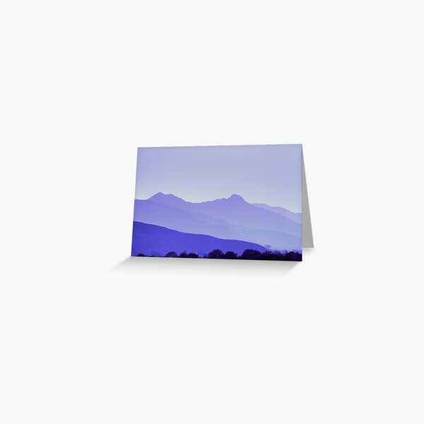 When silence breaks out #4 Greeting Card