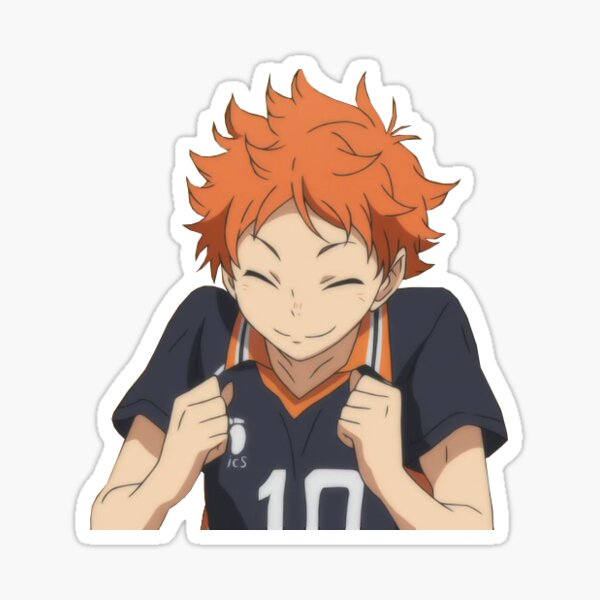 Happy Hinata Sticker