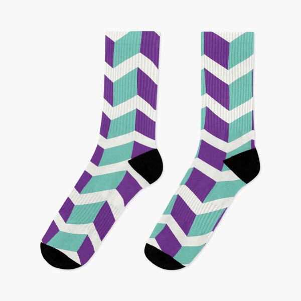 Item preview, Purple and Teal Staggered Pattern designed and sold by BrennaAldredge.