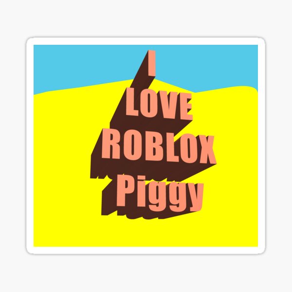 I Love Gaming Stickers Redbubble - kirby domo roblox