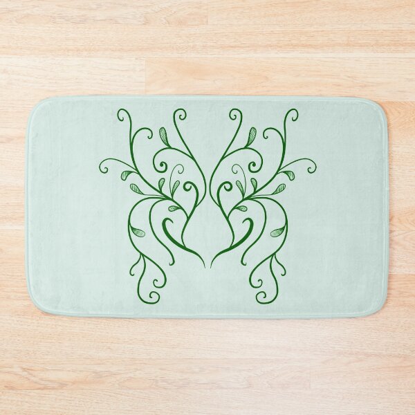 Item preview, Ornamental leaf folk art  designed and sold by piastrelli.