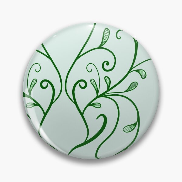 Item preview, Ornamental leaf folk art  designed and sold by piastrelli.