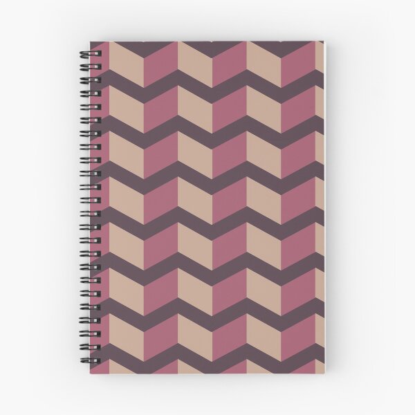Item preview, Brown and Pink Staggered Pattern designed and sold by BrennaAldredge.