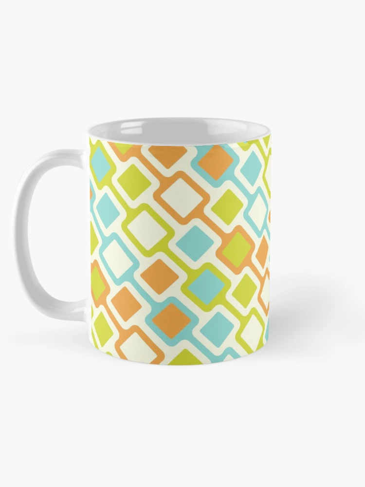 Thumbnail 5 of 6, Coffee Mug, Retro Blocks designed and sold by RalphAndArthur.
