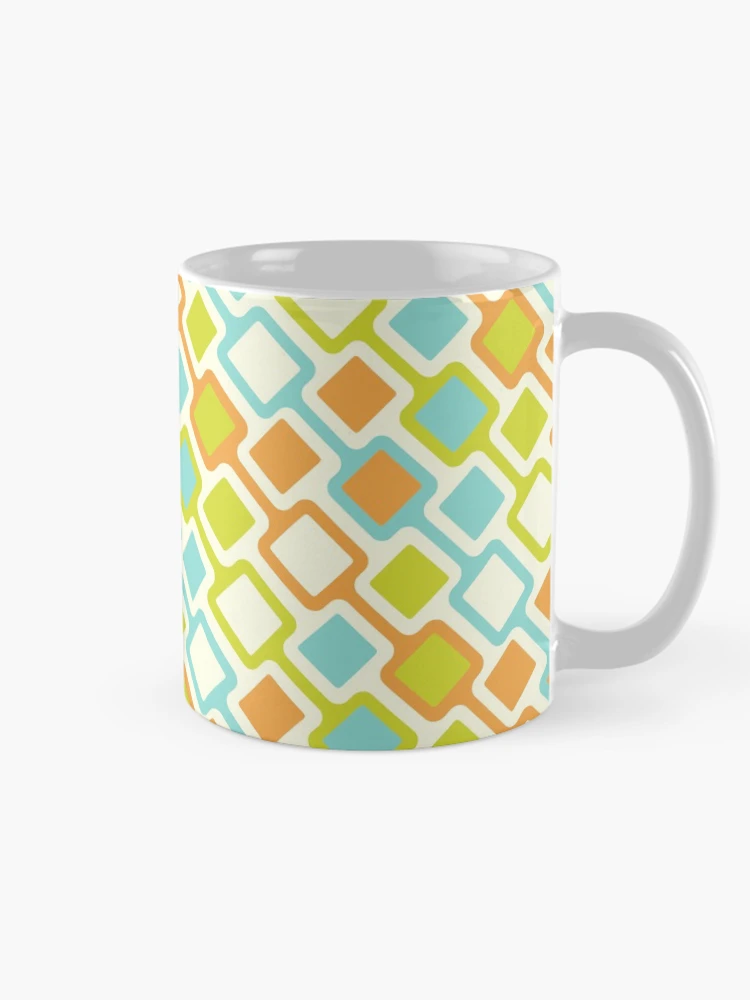 Thumbnail 3 of 6, Coffee Mug, Retro Blocks designed and sold by RalphAndArthur.