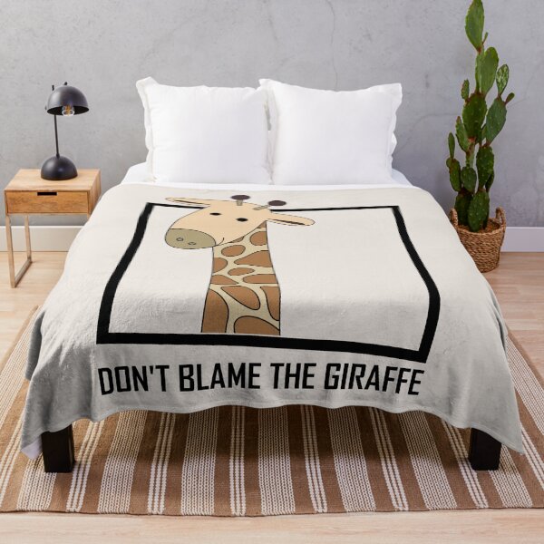 Item preview, DON'T BLAME THE GIRAFFE designed and sold by Jean Gregory Evans.