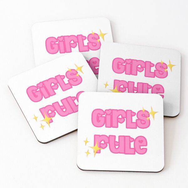Item preview, girls rule!! designed and sold by groovystickies.