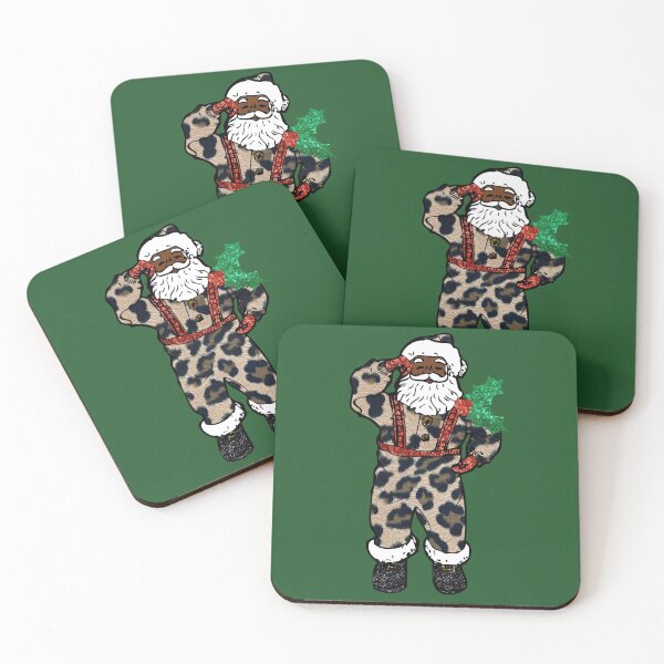 Item preview, african leopard santa claus designed and sold by Gossip Rag.
