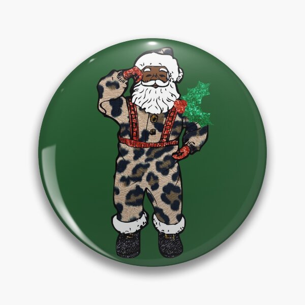 Item preview, african leopard santa claus designed and sold by Gossip Rag.