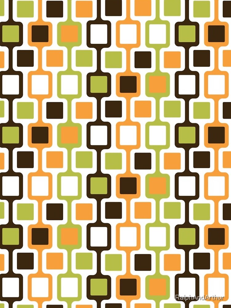 Thumbnail 4 of 4, iPhone Case, Retro Blocks designed and sold by RalphAndArthur.