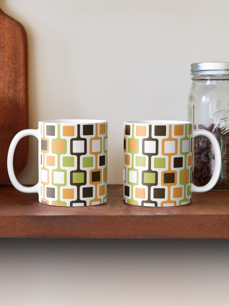 Thumbnail 2 of 6, Coffee Mug, Retro Blocks designed and sold by RalphAndArthur.