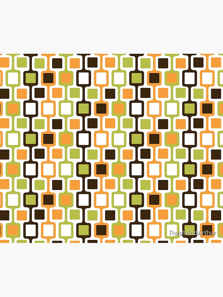Thumbnail 6 of 6, Throw Blanket, Retro Blocks designed and sold by RalphAndArthur.