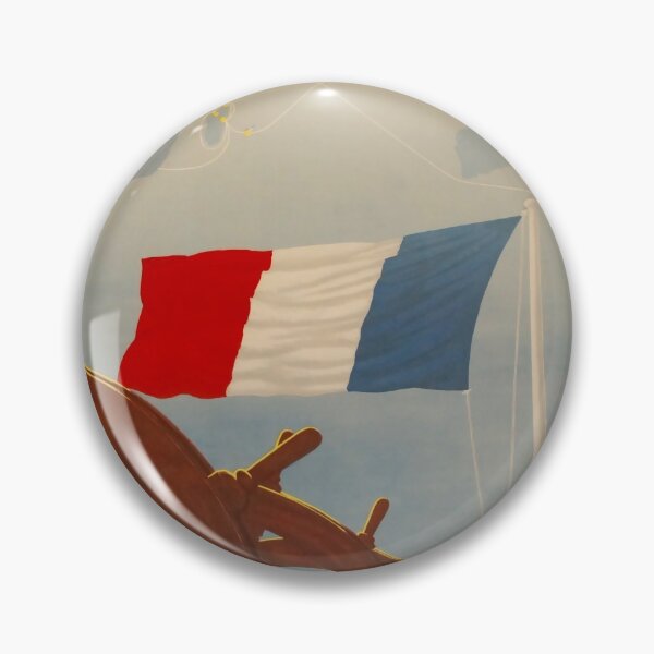 Item preview, Les Messageries Maritimes vintage travel poster designed and sold by stickart-marek.
