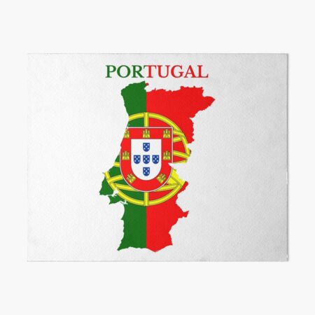 Artikel-Vorschau von Portugal Flagge Karte, designt und verkauft von Marwa Sharafeldin.