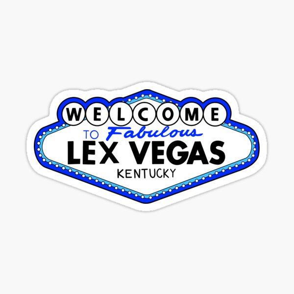 Lex Vegas Sticker