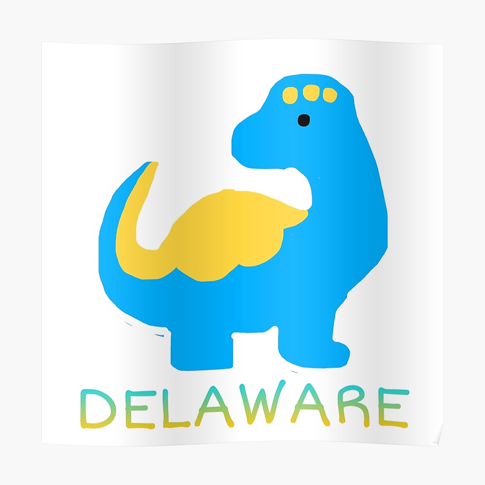 DINO X DEL &amp;quot; Sticker by samradinsky | Redbubble