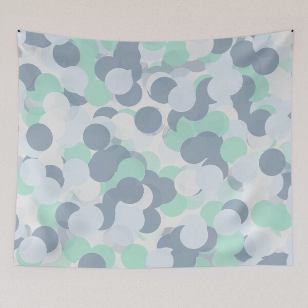 Item preview, Teal Blue Bubbles designed and sold by patternsy.