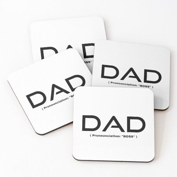 Item preview, Dad Pronounciation "Boss" T-Shirt designed and sold by PODLAVADIA ⭐ ⭐ ⭐ ⭐ ⭐.