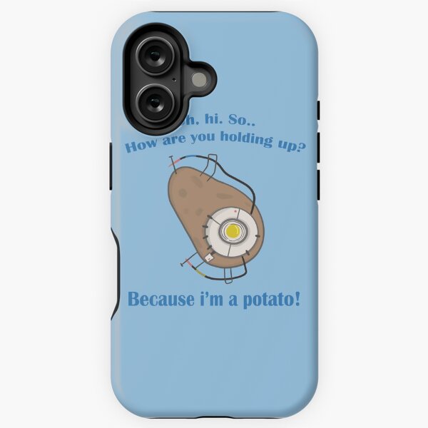 Aperçu de l'œuvre Je suis une pomme de terre - Glados Potato créée et vendue par Comfy-Creations.