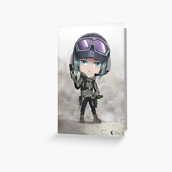 ela chibi Greeting Card