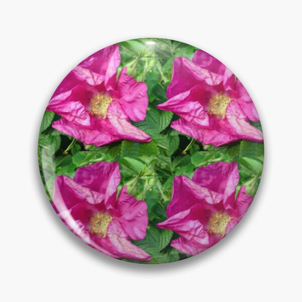 Item preview, Wild pink roses pattern designed and sold by LittleBettyMakes.