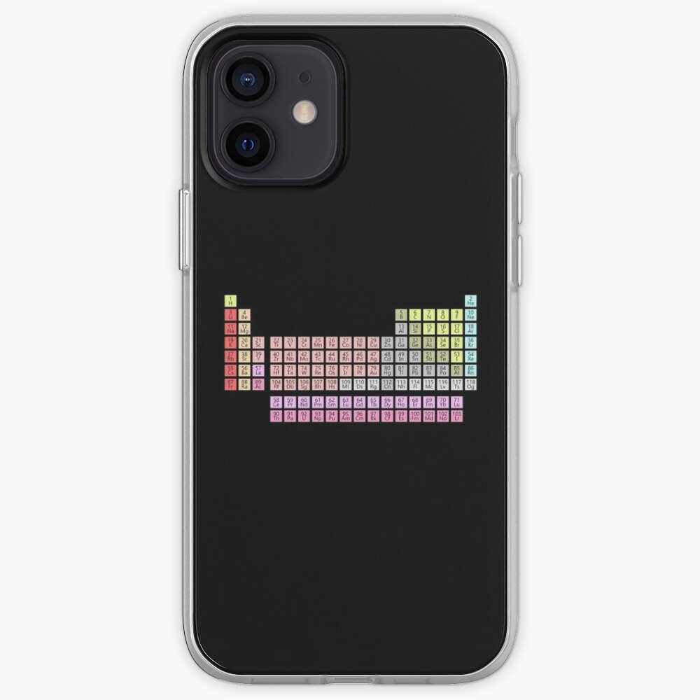 Chemistry Science: Periodic Table of Elements. iPhone Case & Cover  