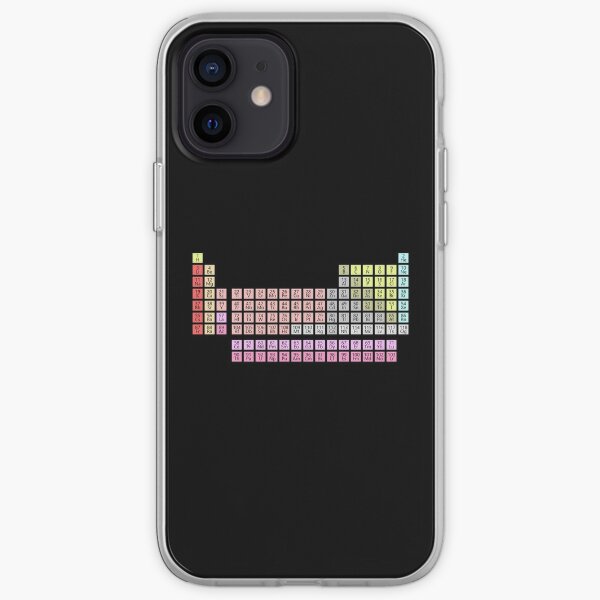 Phone Cases, Chemistry Science: Periodic Table of Elements iPhone Soft Case