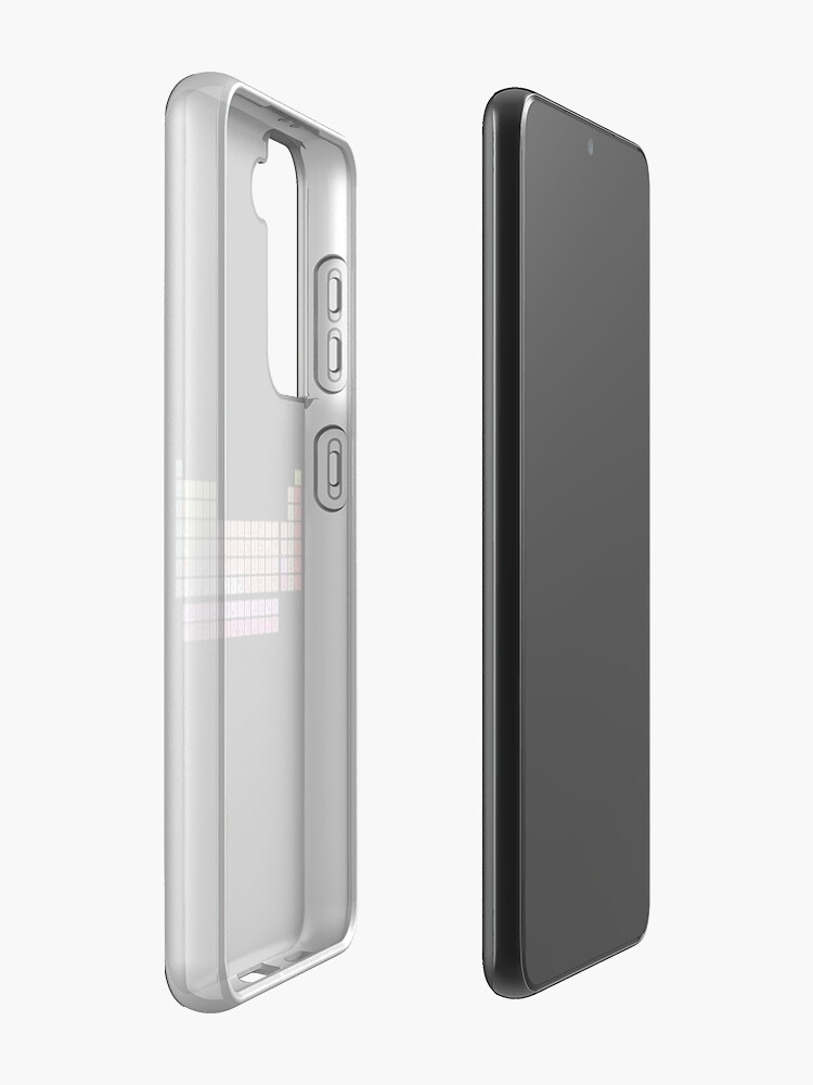 Alternate view of Chemistry Science: Periodic Table of Elements Samsung Galaxy Phone Case